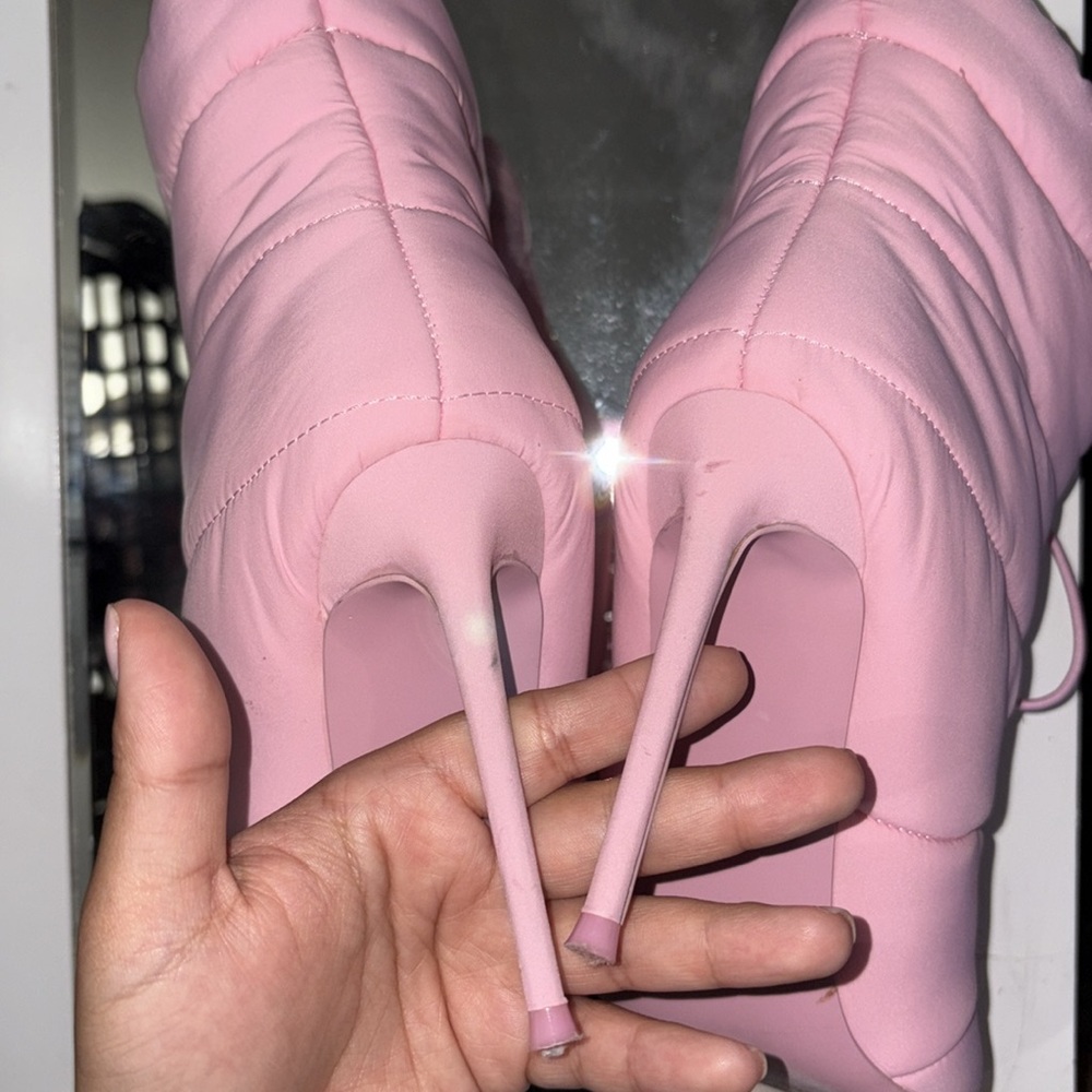 Steve Madden Cloak Bootie in Pink - Picture 6 of 6